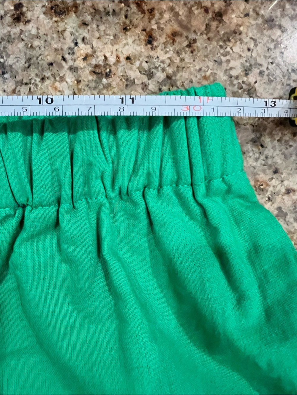 COMMENSE Oversized Linen Tied Two Piece Pants Set Color: Green, size XS NWT - Picture 6 of 10
